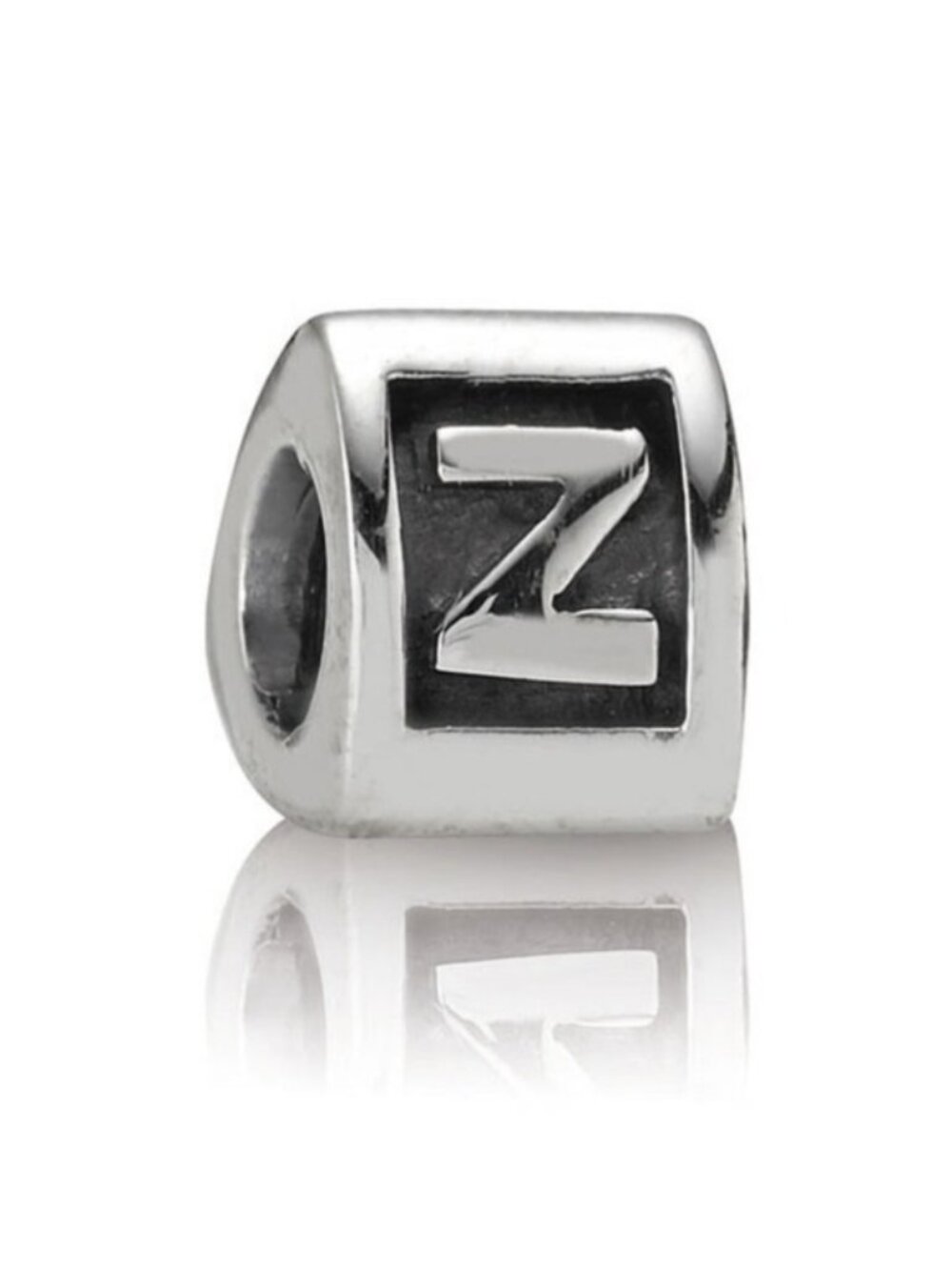 Pandora Retired Sterling Silver Alphabet Bead - Letter Z - 790323z